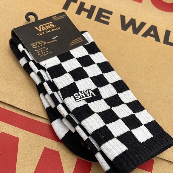 Vans Other - VANS "Off The Wall" socks Checkerboard